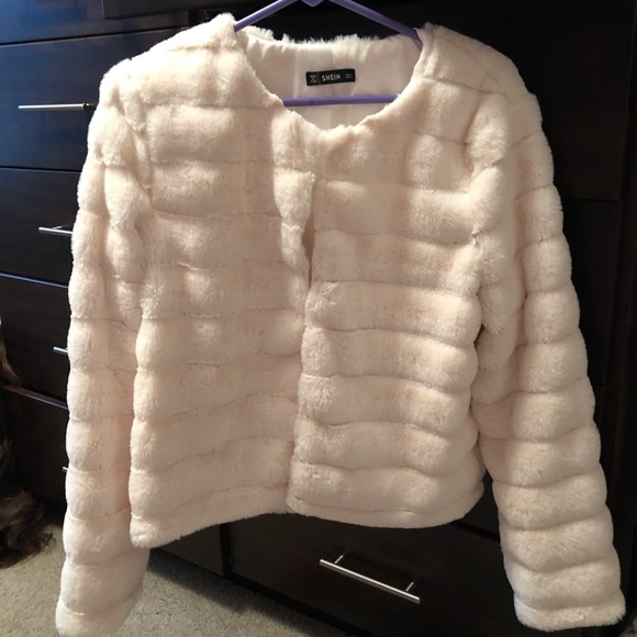 fur jacket shein